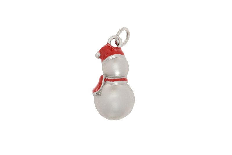 Snowman Charm