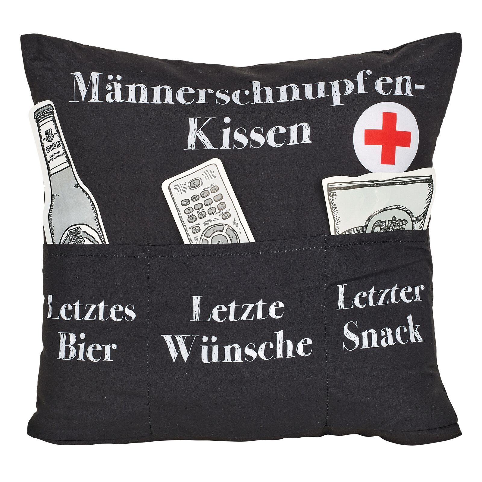 9087 Sofahelden Kissen - Männerschnupfen