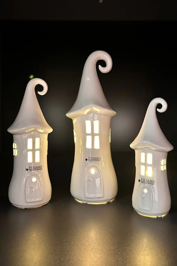 Lichthaus Malva 28cm LED cremeweiß