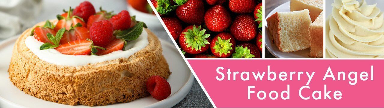 Strawberry Angel Food Cake 59g