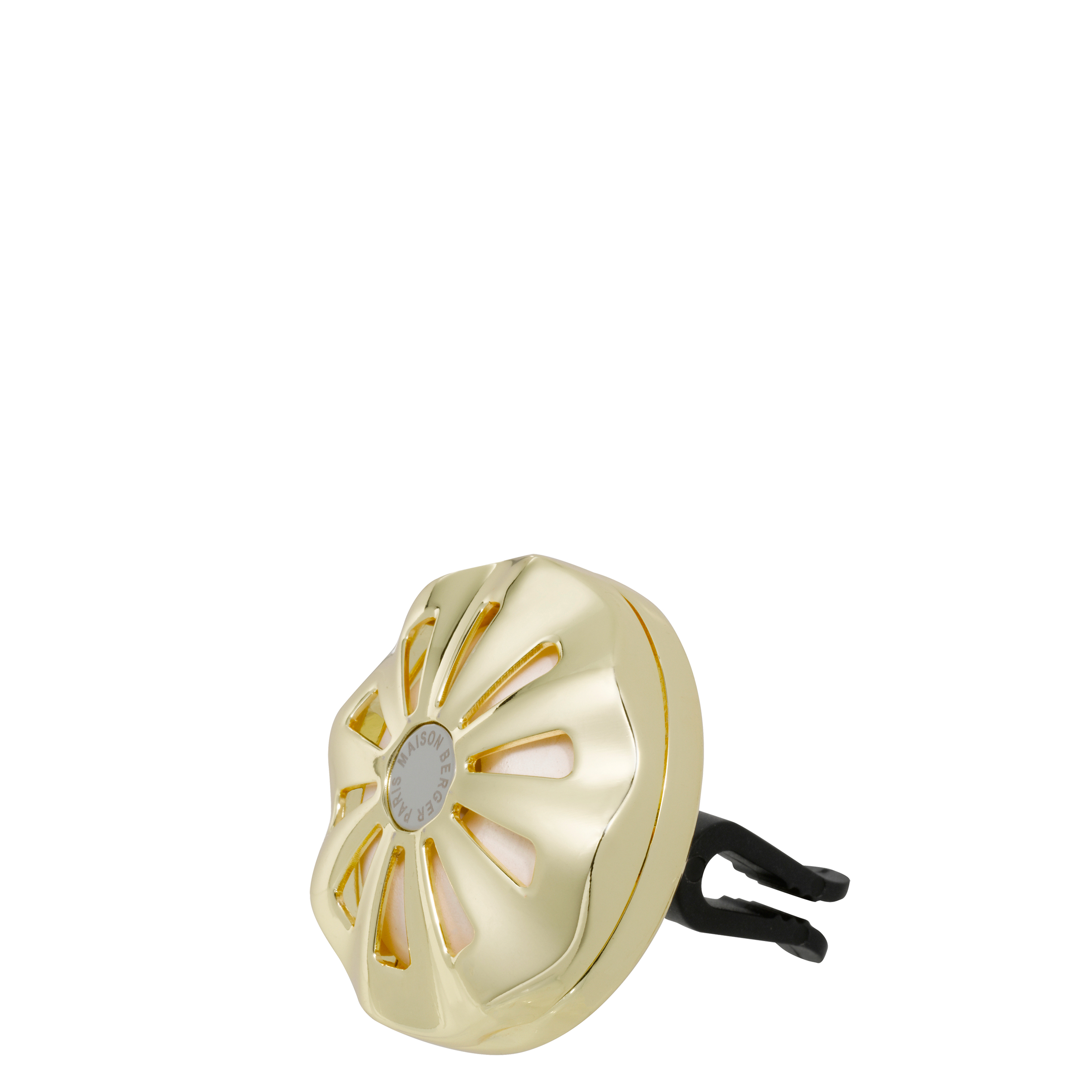 Pudriger Amber - Magical Autoduft Set ring, gold, blume, auflage, clip-on