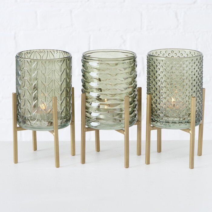 Windlicht Bolito grün Design 3