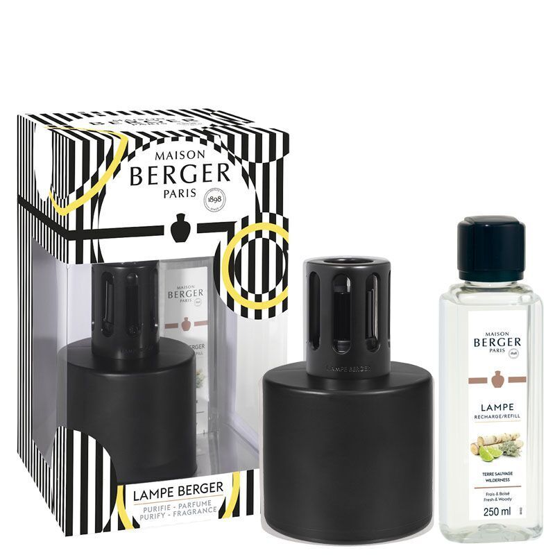 4819-komplett Illusion Schwarz - Unberührte Landschaft Auslauf