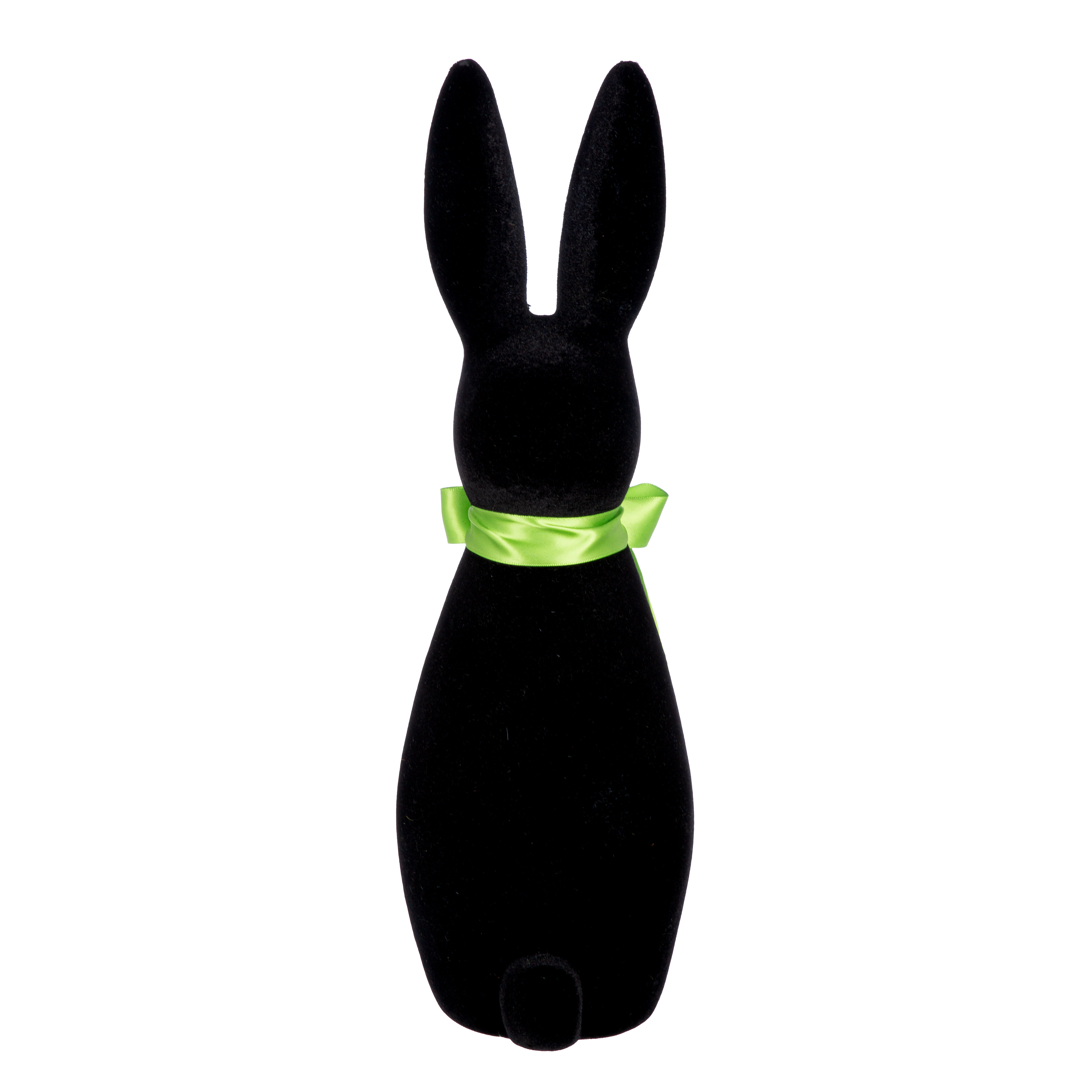 Dekofigur Hase Jimmy schwarz 41cm