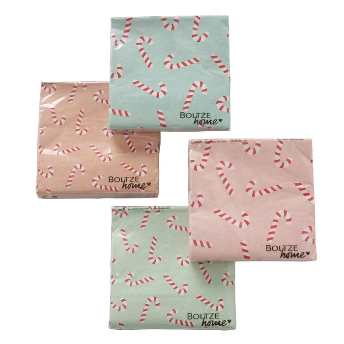 Serviette Candy rosa 20 Stück