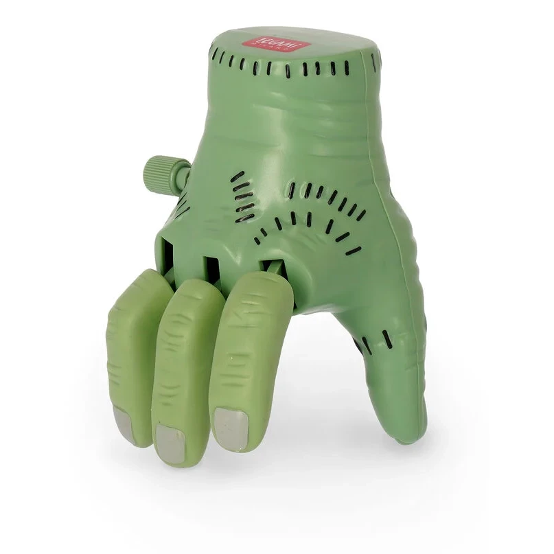 Legami MINI MECHANIC HAND mit Federmechanismus in Grün handheld, grün, handschuh, robotisch, steuerung