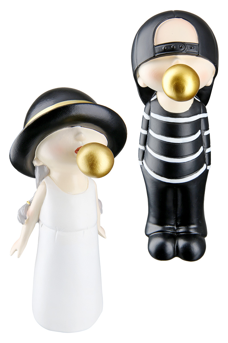 Dekofigur Kind Bubblegum Mädchen Dekofigur Kind Bubblegum Mädchen