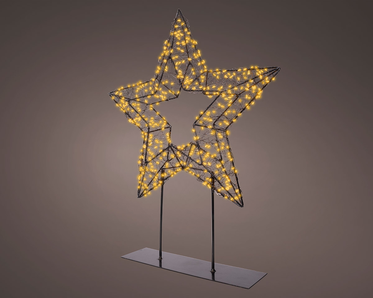 Dekoobjekt Stern 500 LED 47cm Stern, Lichterdeko, Weihnachtsstern, Leuchtstern, Deko