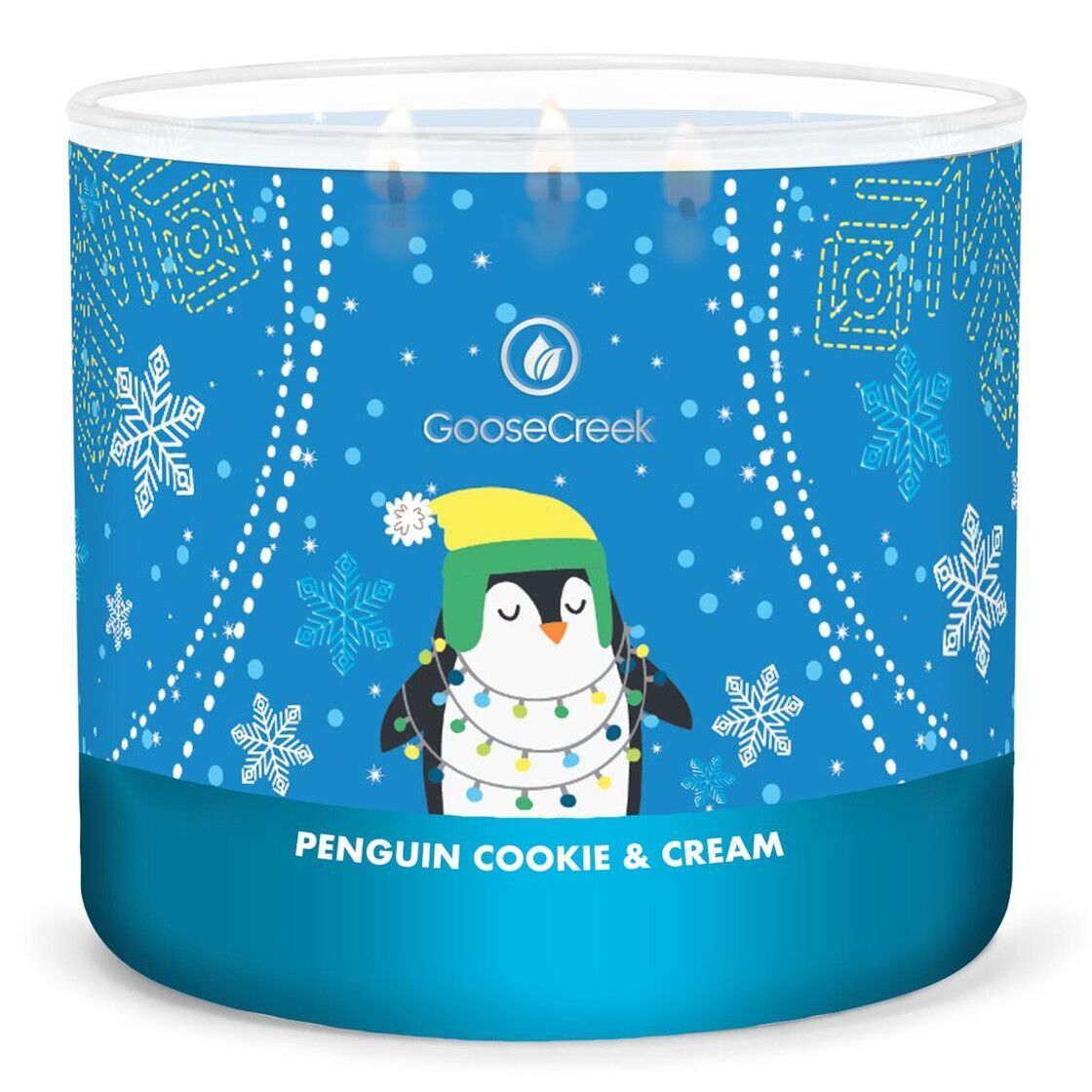 Penguin Cookie & Cream 411g (3-Docht)