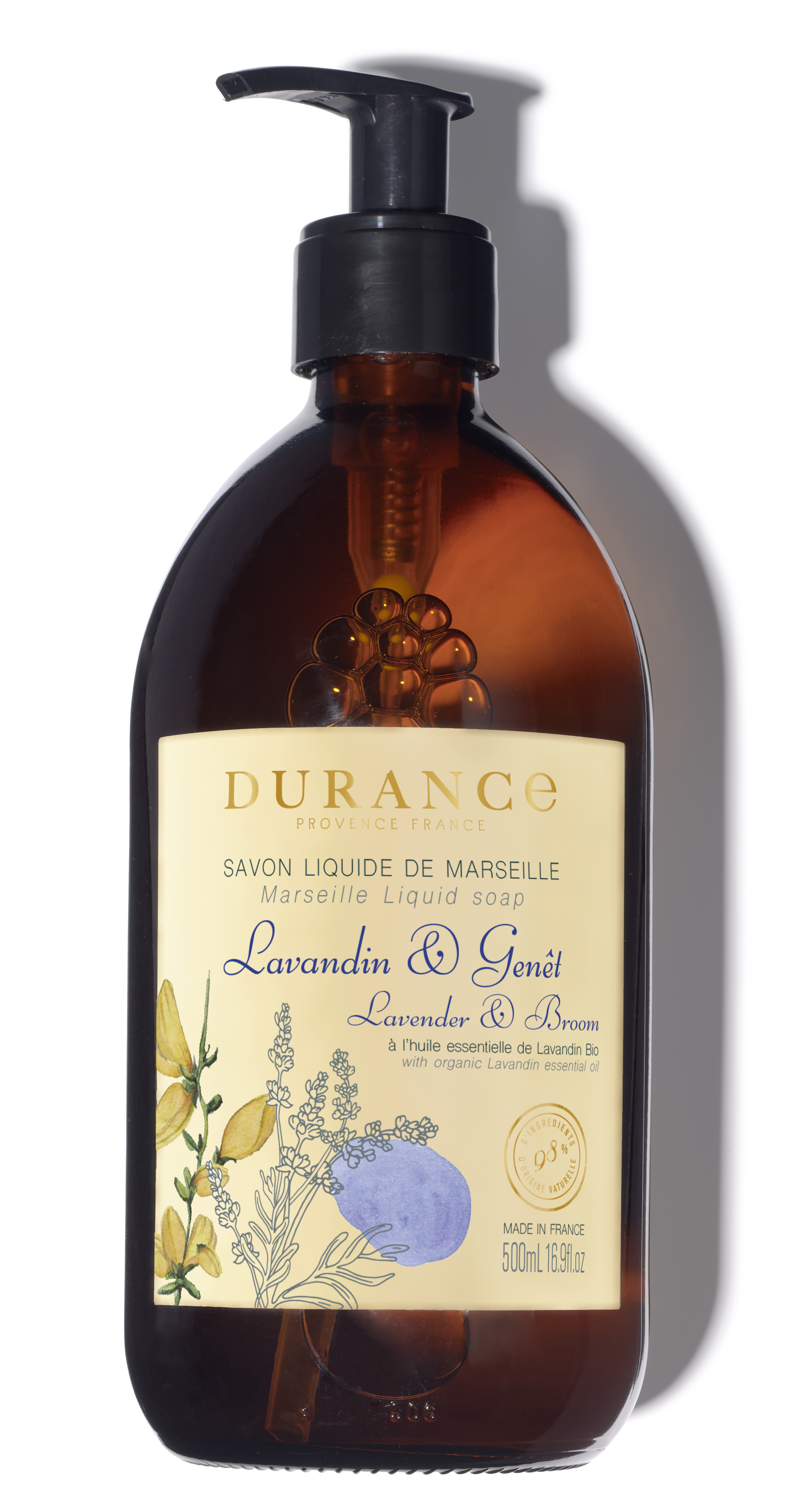 Lavandin & Ginster Marseiller Flüssigseife 500ml
