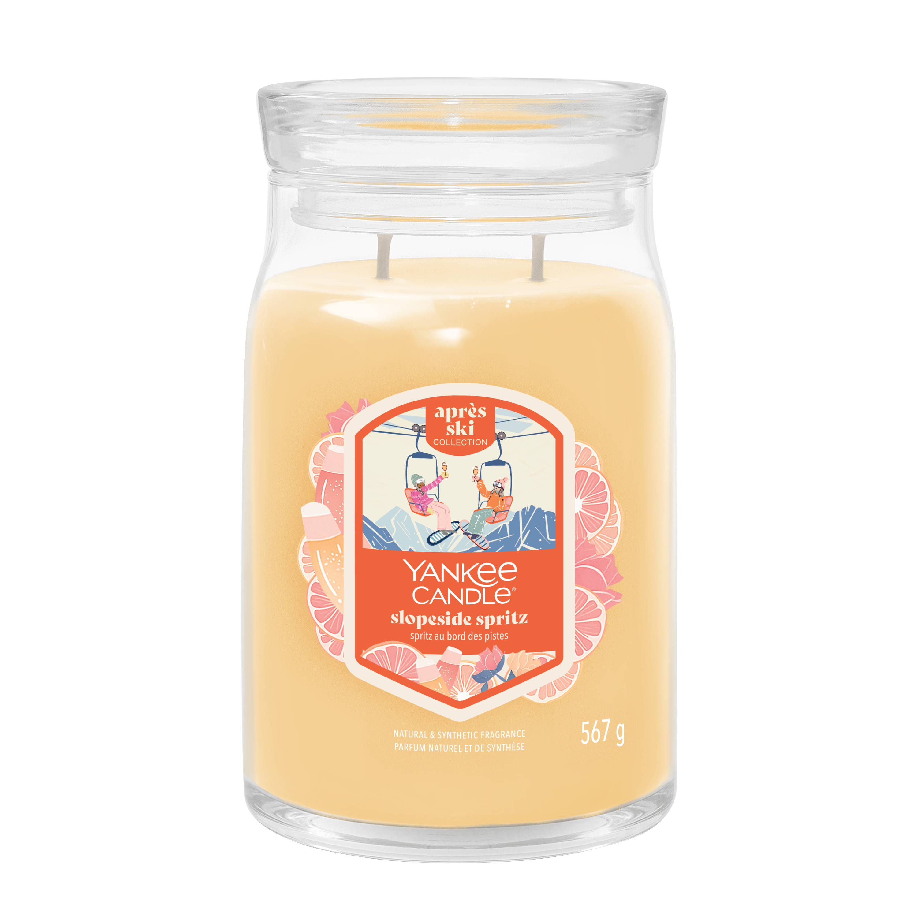 Slopeside Spritz Signature Large Jar 567g 2-Docht