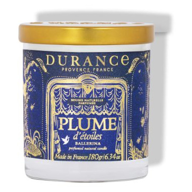Wachsduft, Duftkerze, Plume d'étoiles, 180 g, 金色盖
