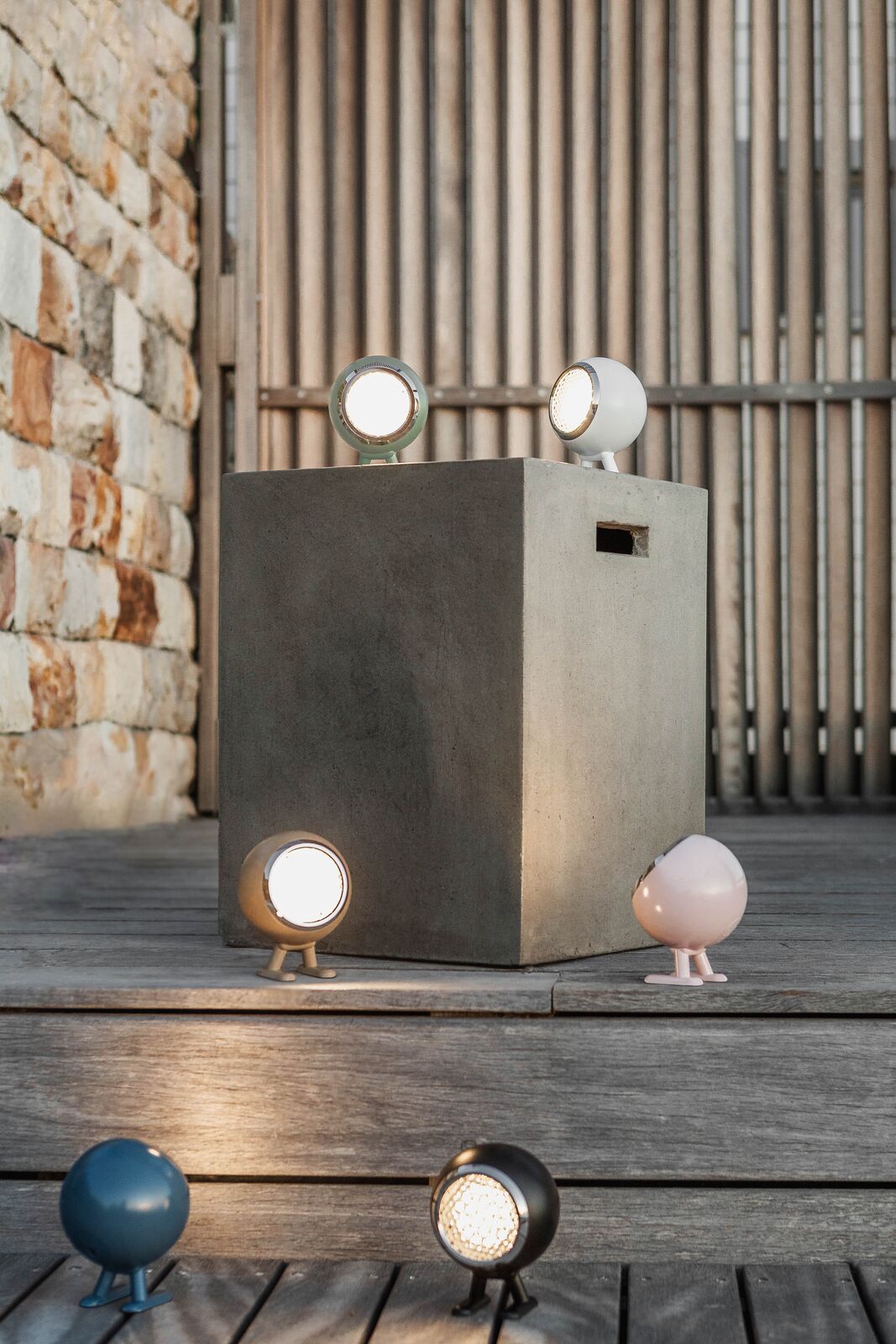 Norbitt 3.0 LED Lampe Mushroom Brown