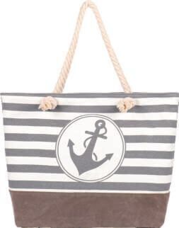 Shopping-Tasche 005 (Grey White)