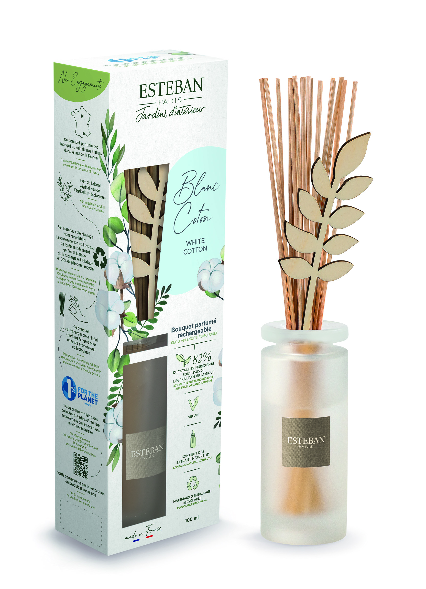 Weiße Baumwolle Bukett 100ml