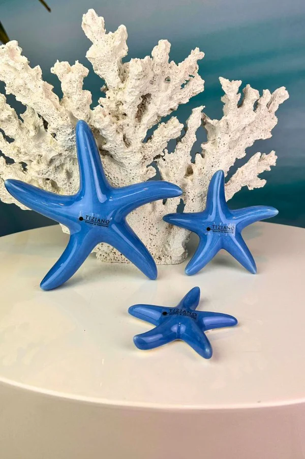 Seestern Mirana 11cm blau