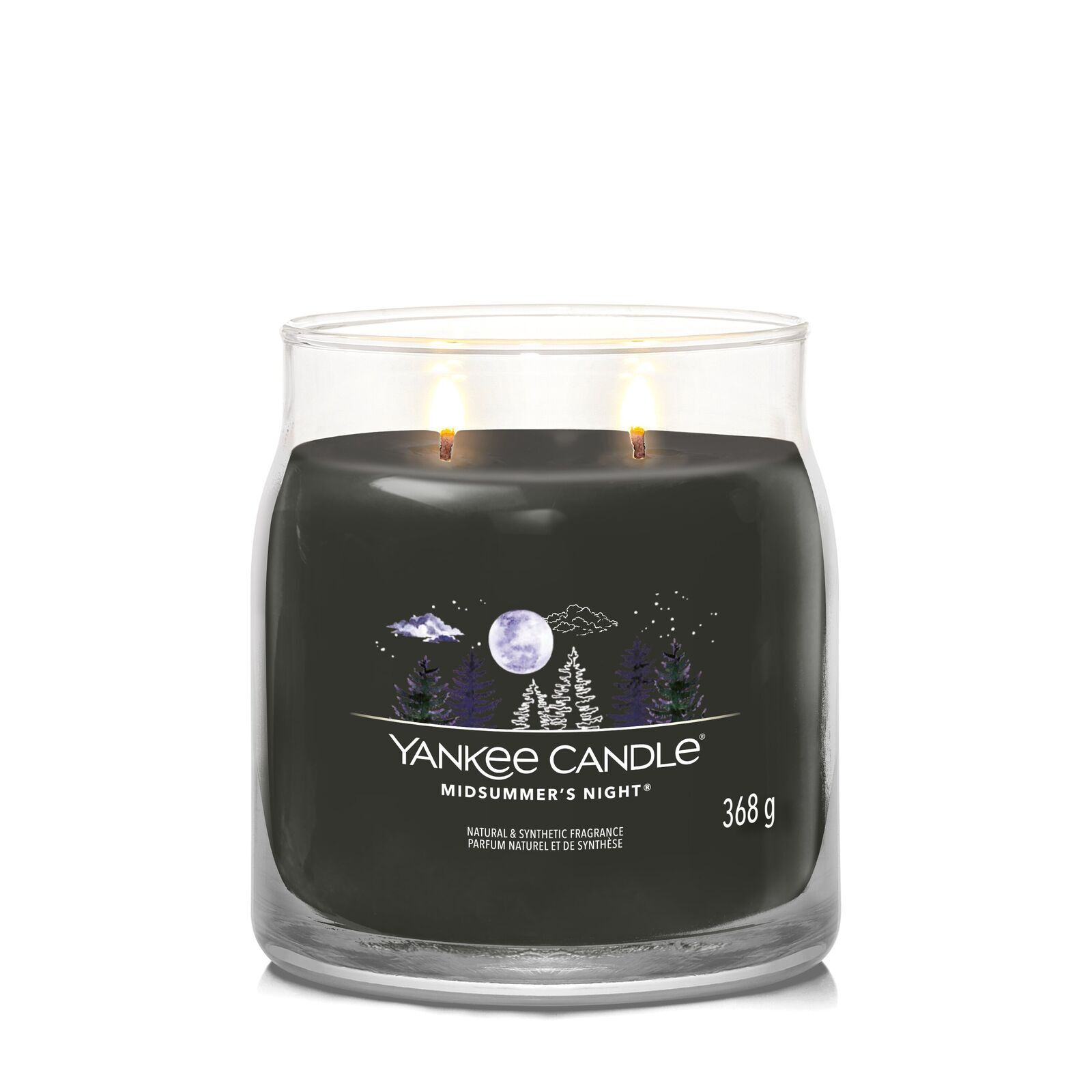 Midsummers_Night_Medium_LIT-1-1 Midsummers Night Signature Medium Jar 368g 2-Docht