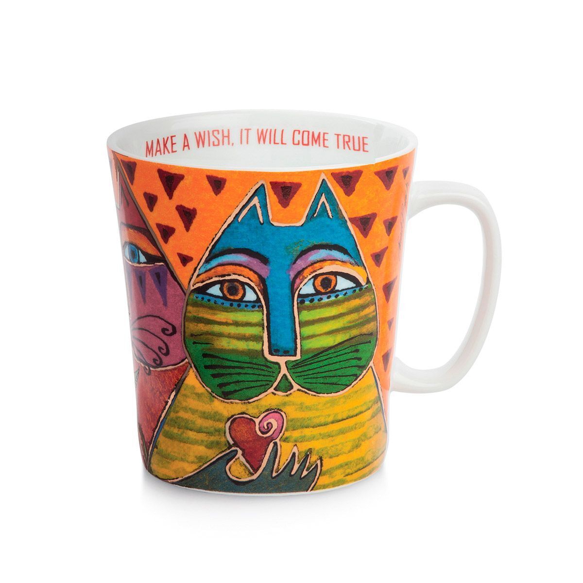 Tasse Fantastic Felines - Make a wish. It will come true Pokal, Getränk, Kaffee, Kaffeetasse
