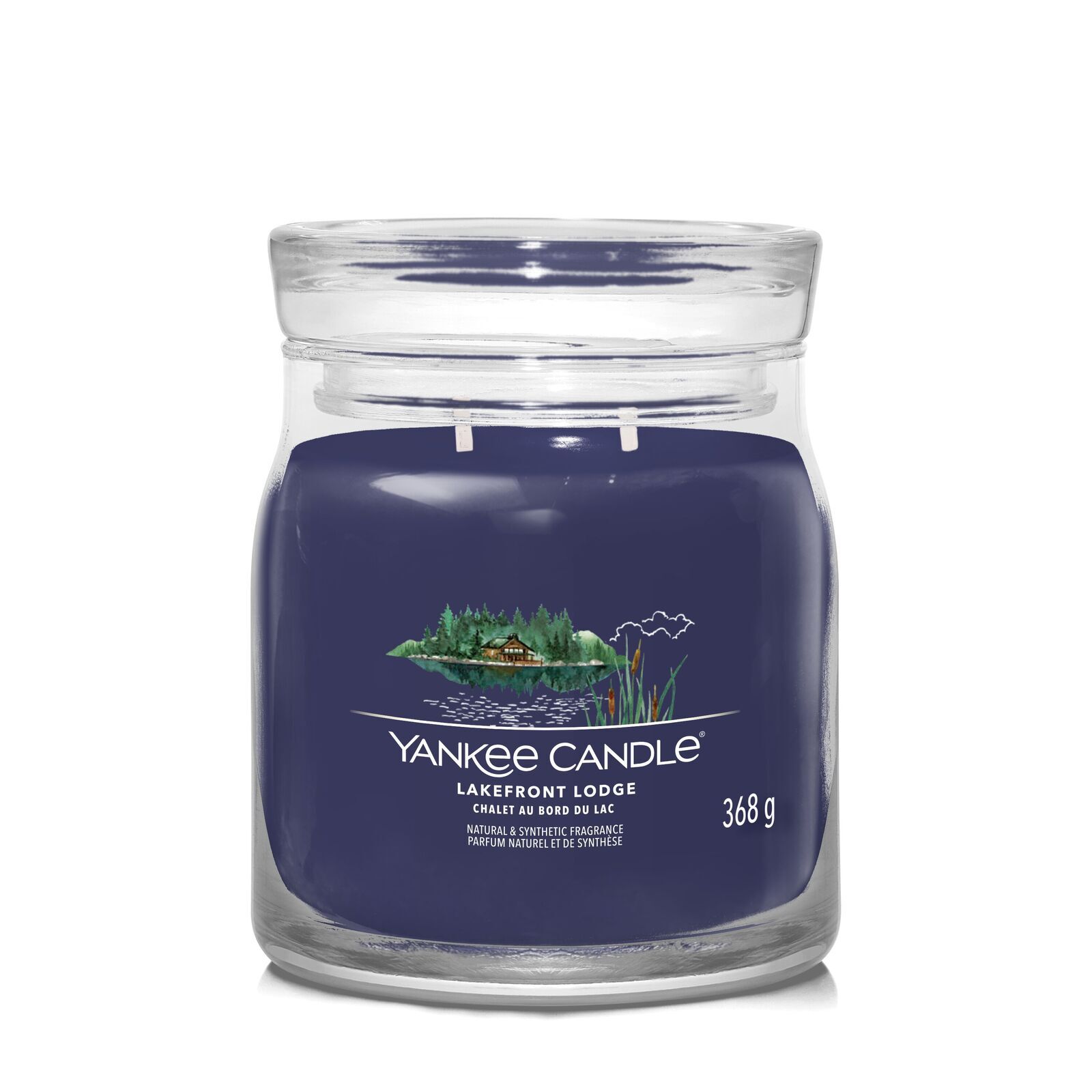 Lakefront-Lodge_Signature_Medium1 Lakefront Lodge Signature Medium Jar 368g 2-Docht