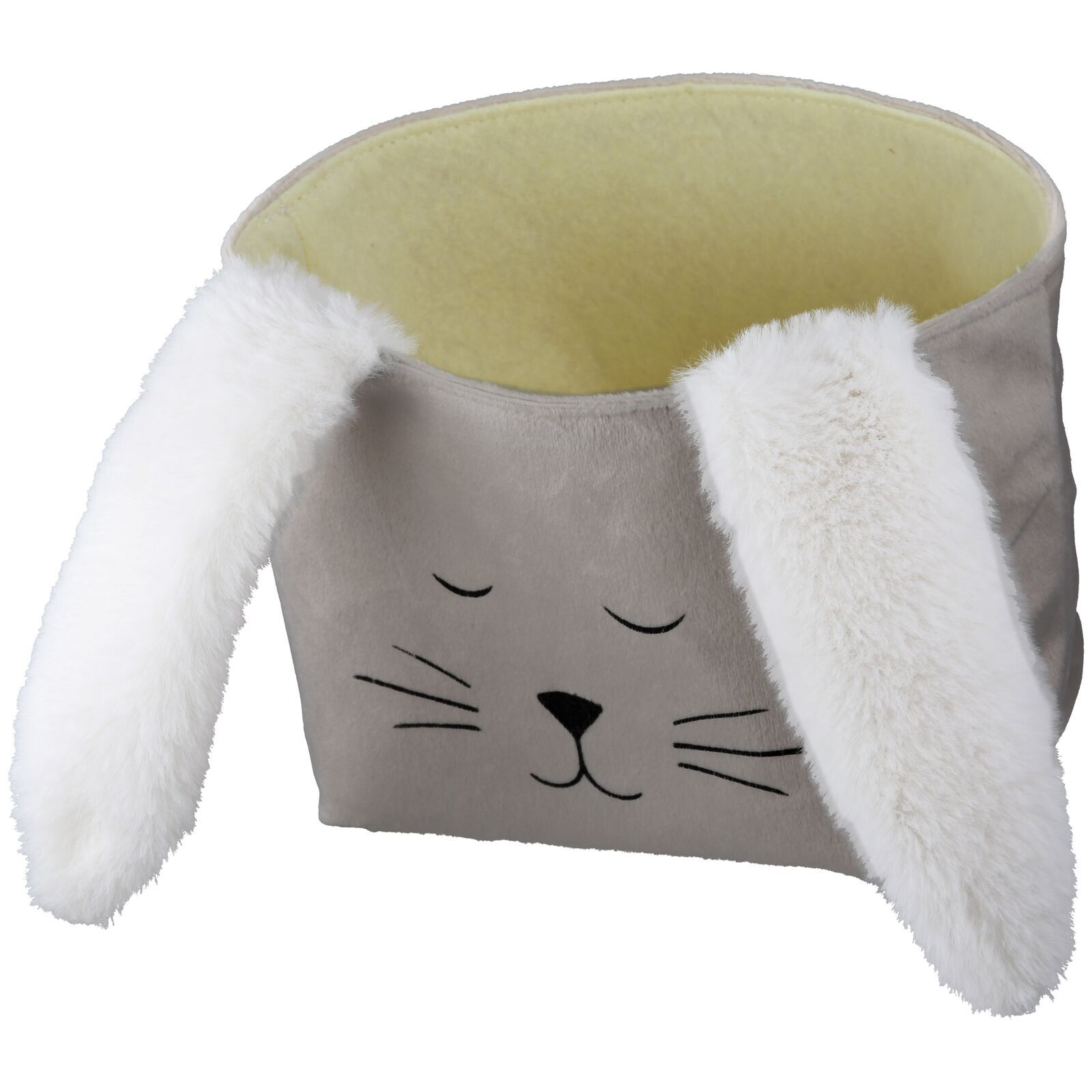 Täschchen Schlappi hellgrau Kissen, Dekoration für Zuhause, Plüsch, Spielzeug