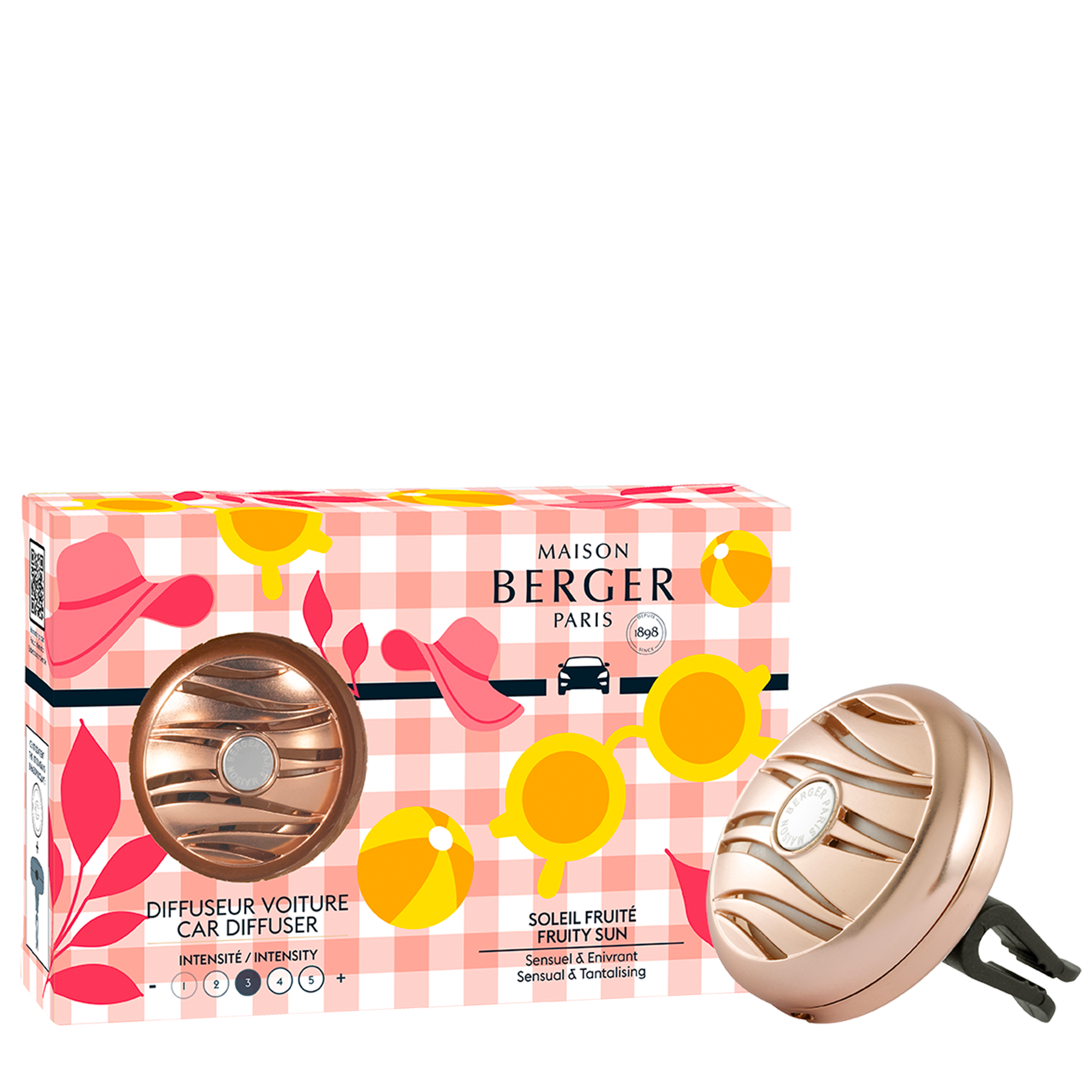 Blissful cuivre rosé - Fruity Sun Autoduft Set Blissful cuivre rosé - Fruity Sun Autoduft Set