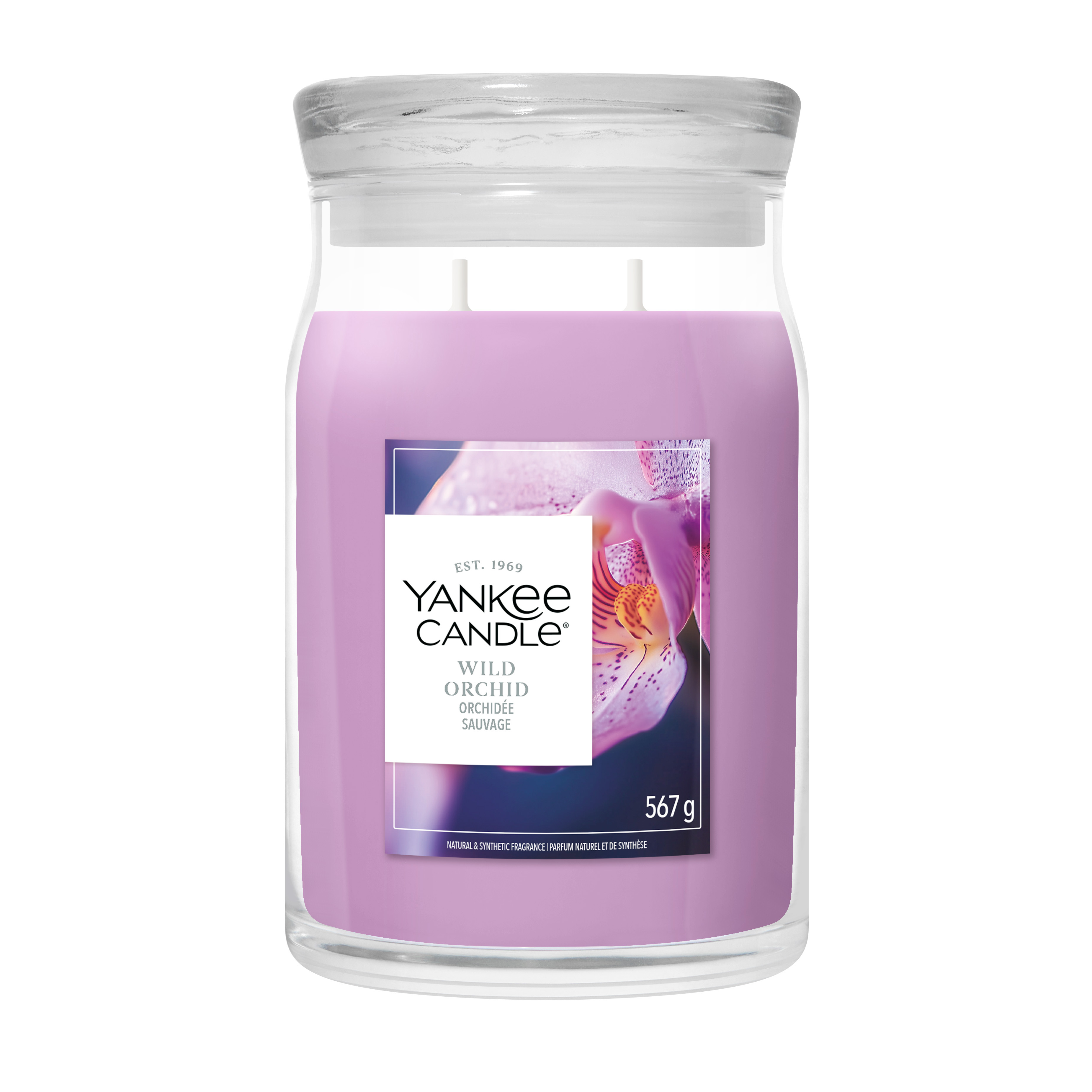 Wild Orchid Signature Large Jar 567g 2-Docht Wild Orchid Signature Large Jar 567g 2-Docht