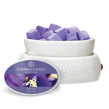 ccsnaps-2071_3_5594ffebecf28 Colonial Candle Wild Iris Simmer Snaps 70g