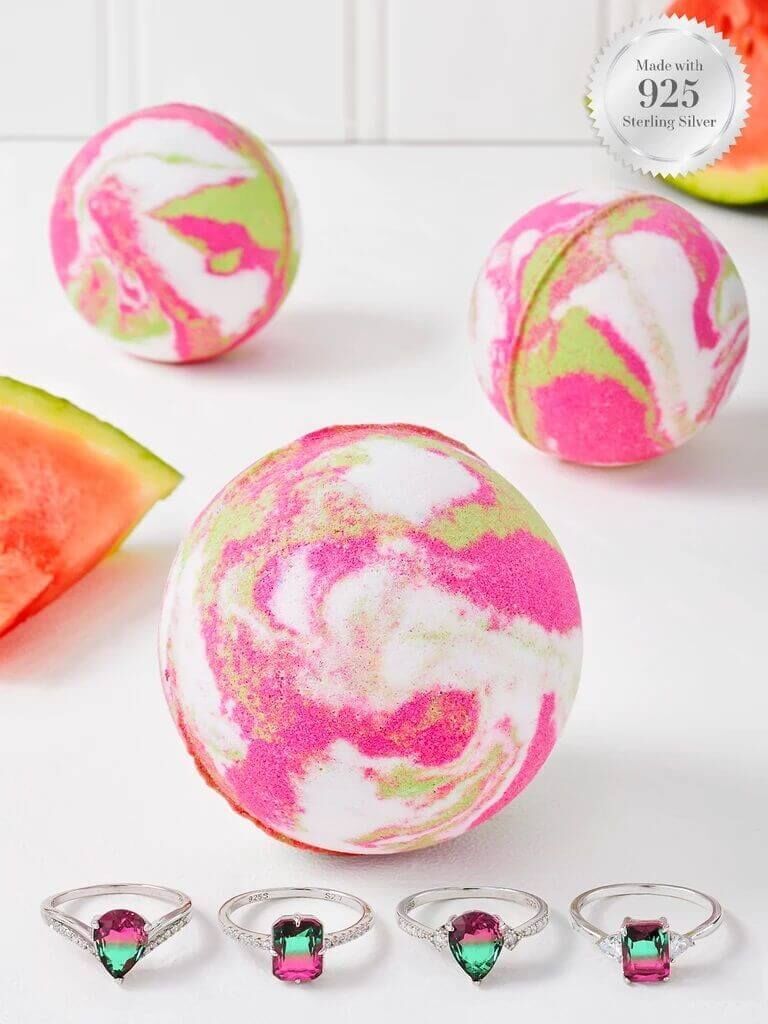 Watermelon Badebombe (Ring)