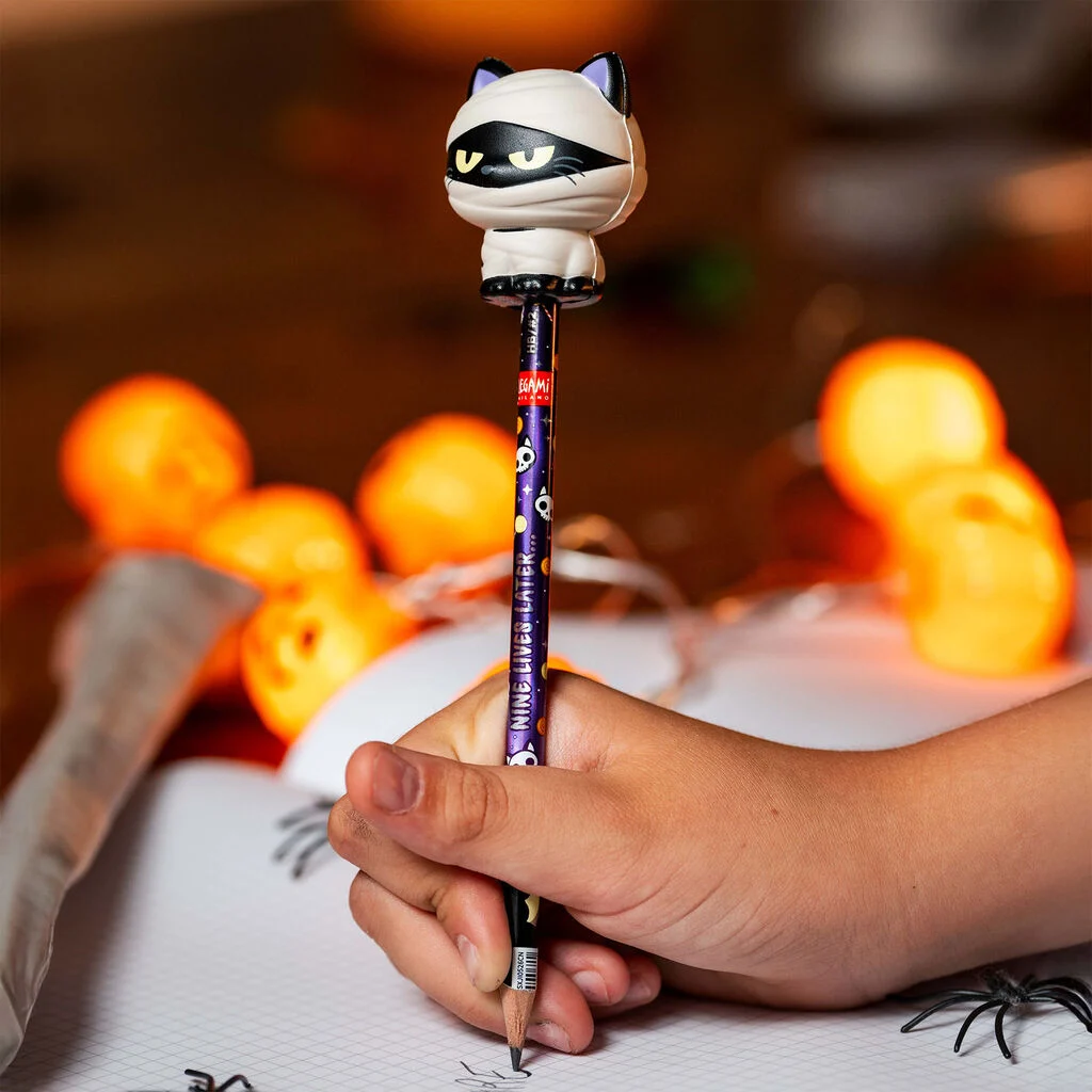 Bleistift, Katzenfigur, Schreibwaren, Handpencil, Bleistift-Topper