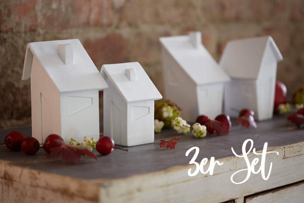 House-of-Wishes_3er-set Houses of Wishes 3er Set 14,5cm