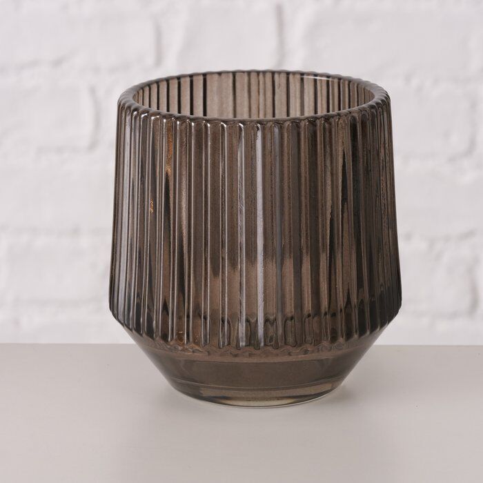 Windlicht Tiago dunkelbraun 10cm