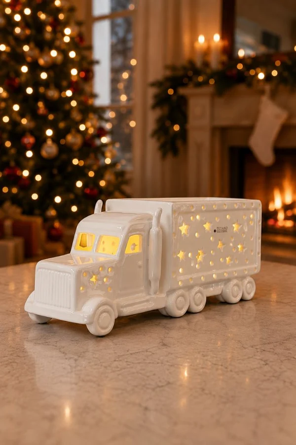 Weihnachtsdekoration, Lichtertruck, LED-Lichter, Weihnachtsfigur, Ausstellungsmodell