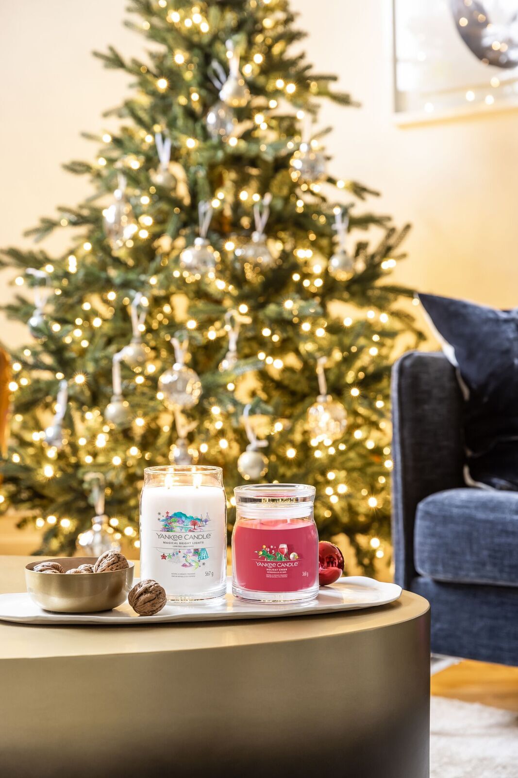 CHRISTMAS_COOKIE_CHRISTMAS_EVE_008 Holiday Cheer Signature Medium Jar 368g 2-Docht