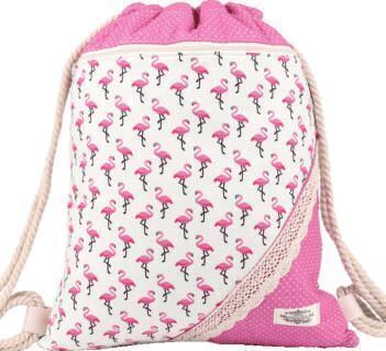 NL2020324 Northlux Patchwork Turnbeutel 177-029 (Pink Flamingo)