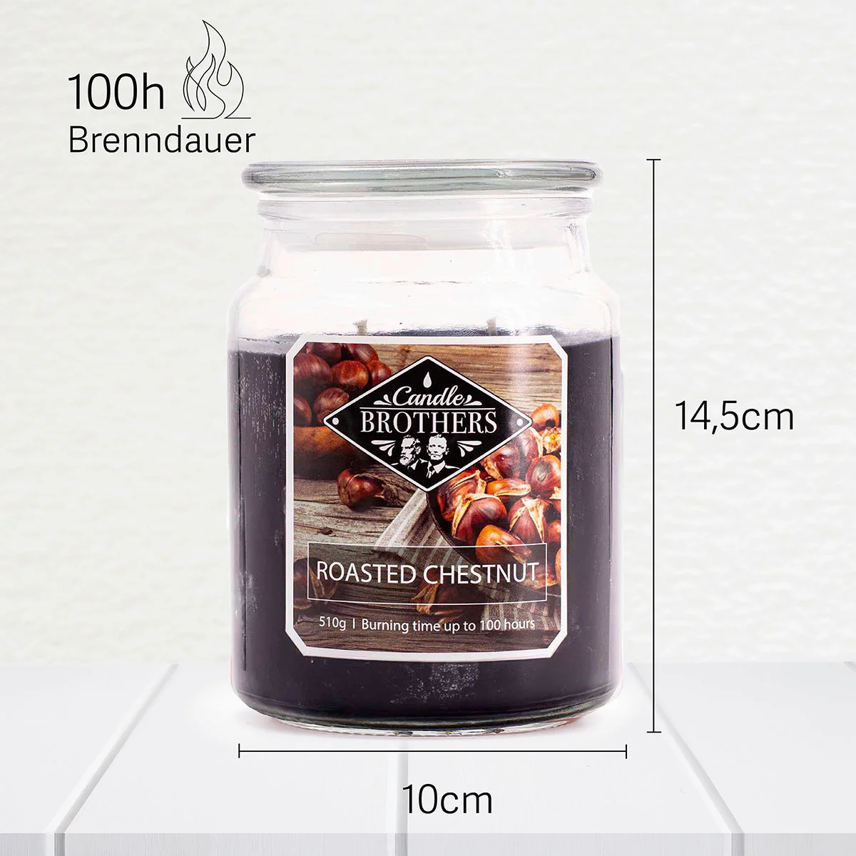 Roasted Chestnut 510g Candle Brothers Duftkerze Roasted Chestnut 510g Candle Brothers Duftkerze