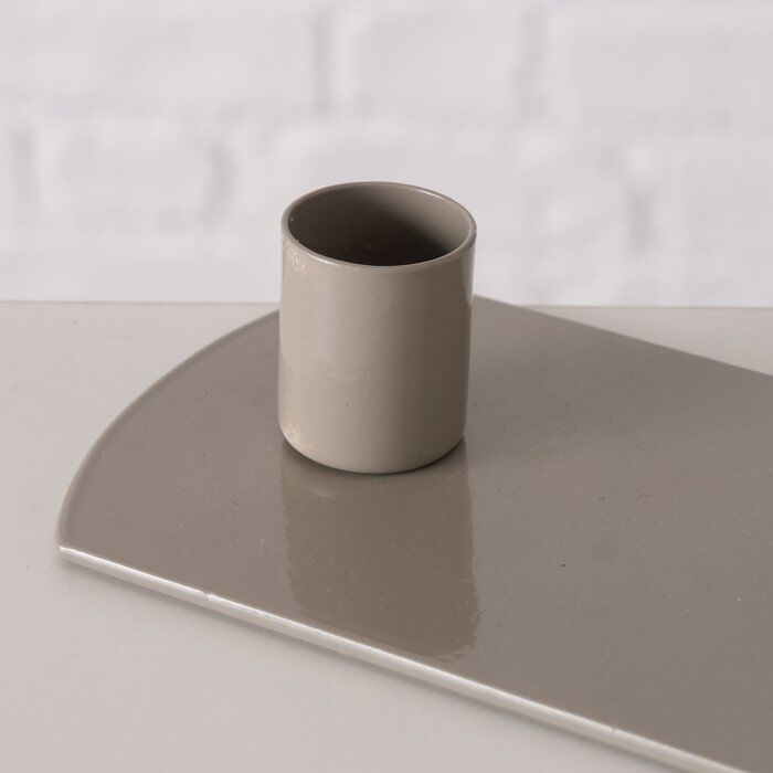 Kerzenleuchter Pleyra beige 30cm