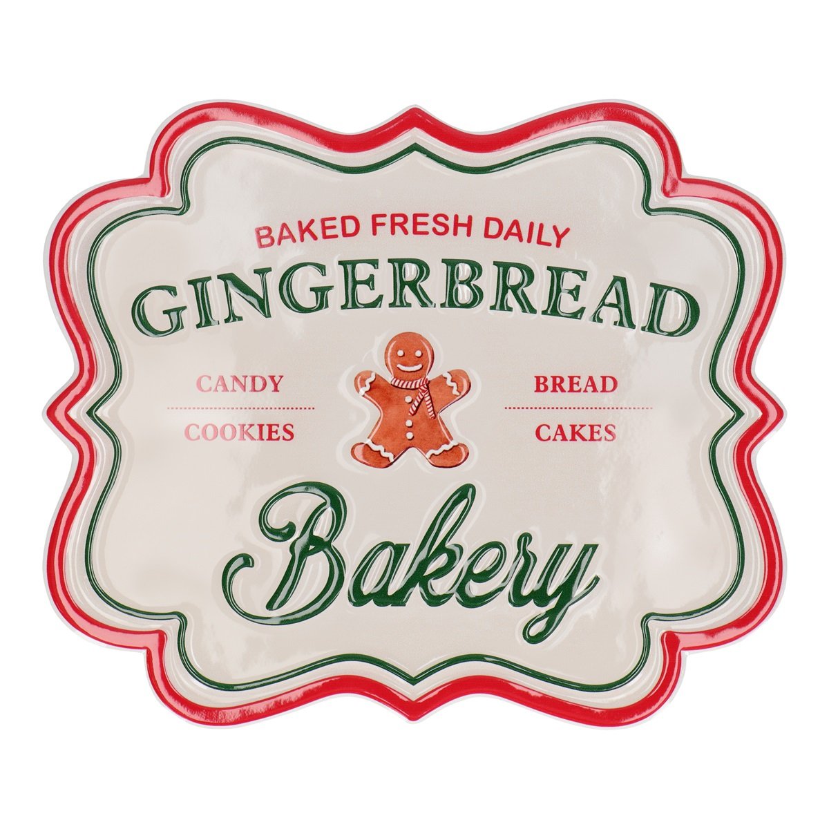 Weihnachts Wandschmuck Gingerbread Bakery