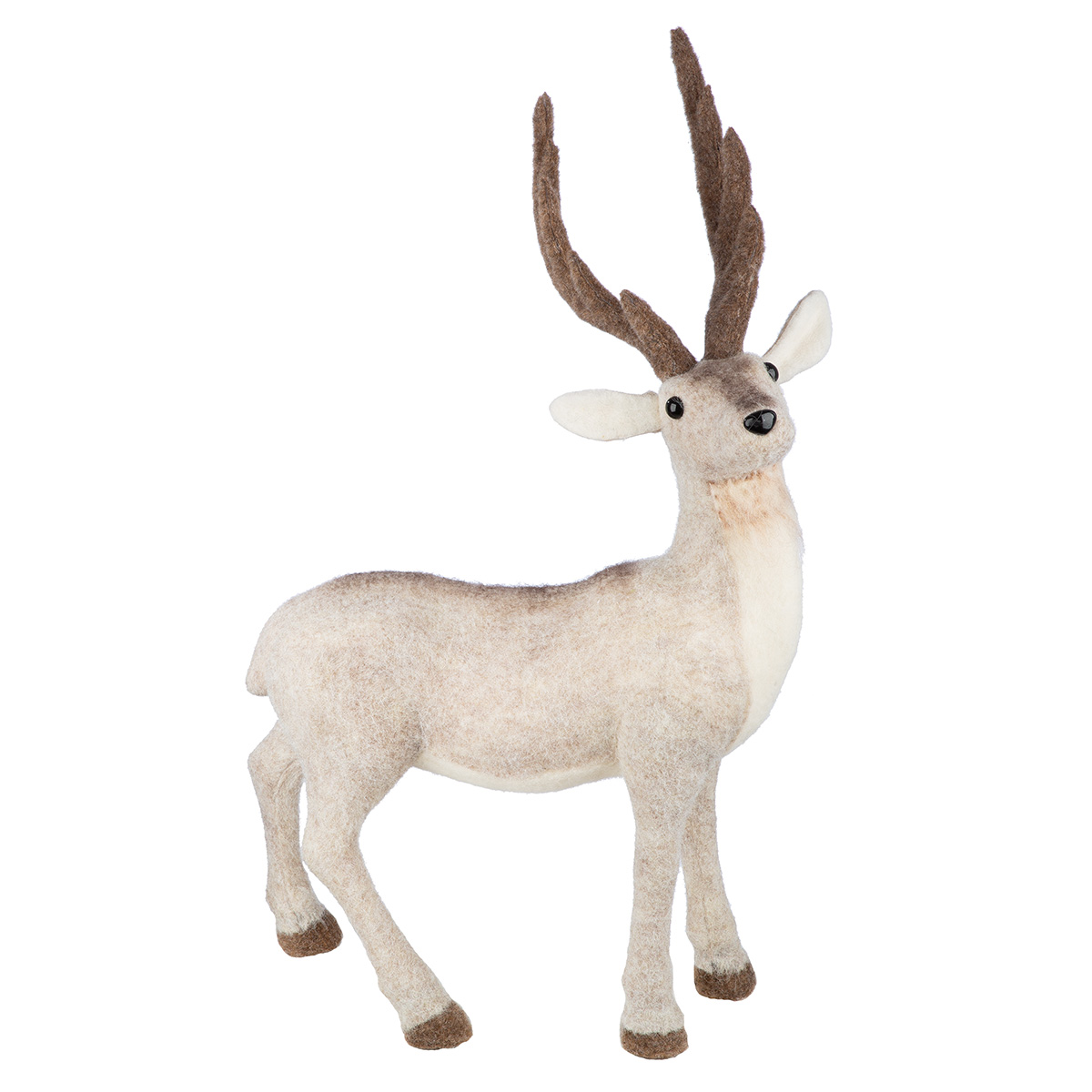 Dekofigur, Rentier, Weihnachtsdeko, Stofftier, Hochformat