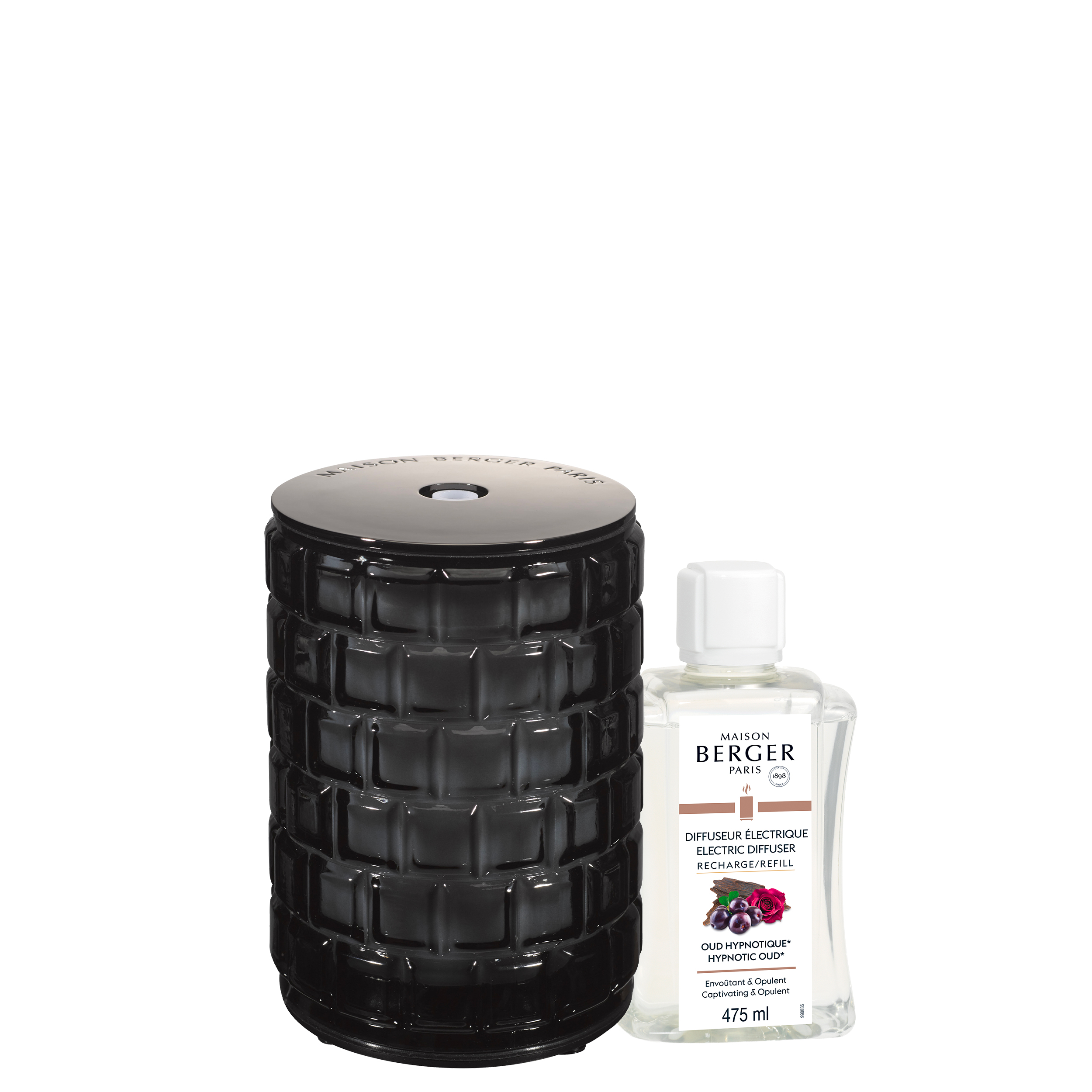 diffuser, electric, refill, 471ml, schwarzer behälter