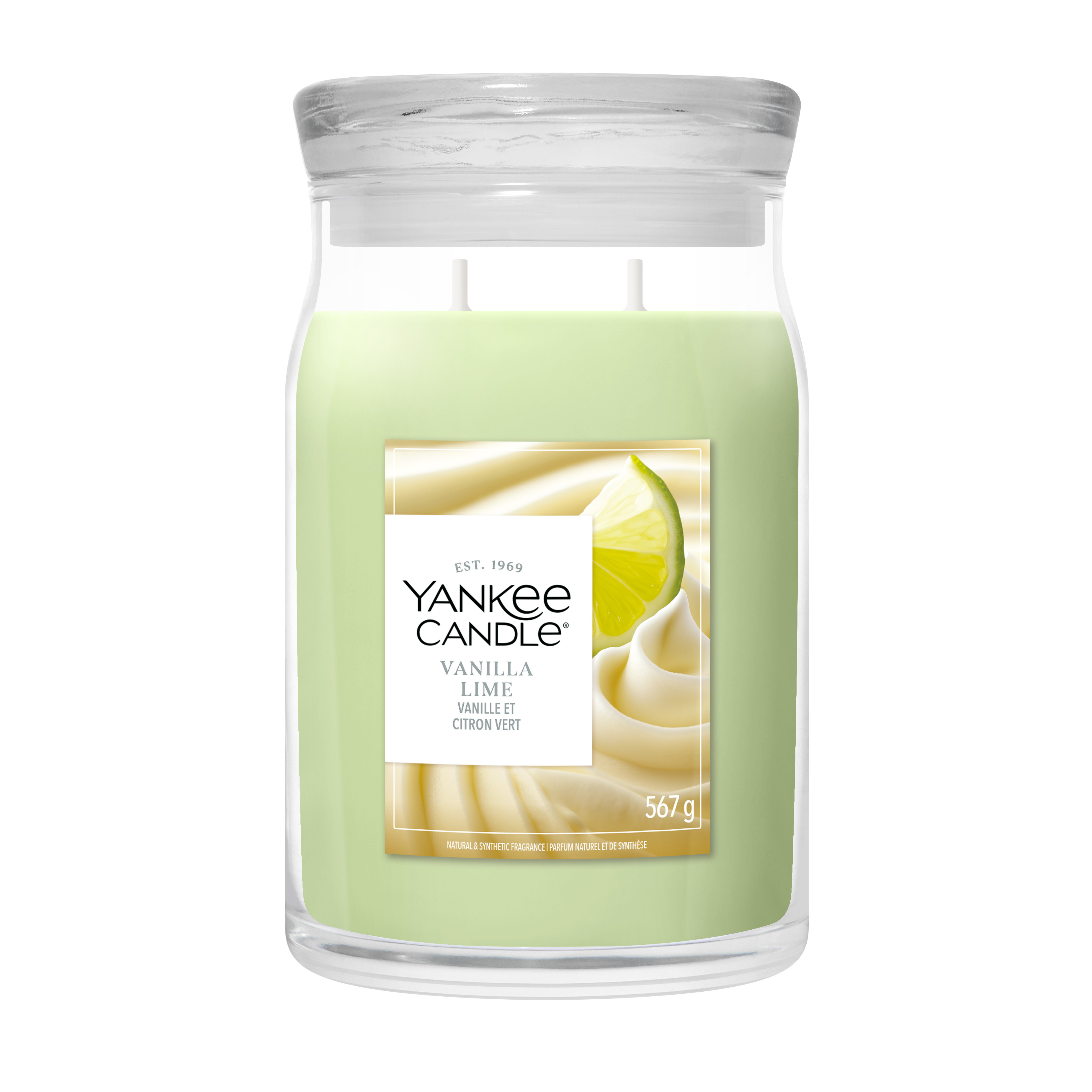 Vanilla Lime Signature Large Jar 567g 2-Docht Vanilla Lime Signature Large Jar 567g 2-Docht