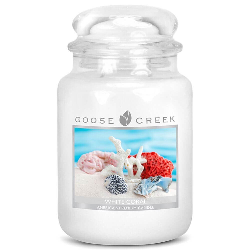 ES26352-White-Coral-Large-Jar Goose Creek Candle White Coral 680g