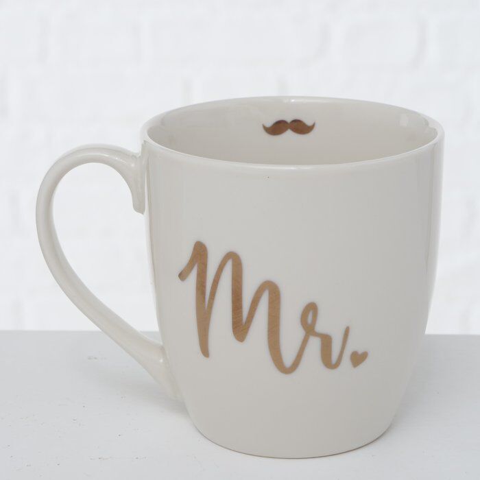 Detailbild-I_pR8Fs2-large Jumbobecher Set Mr. & Mrs. 400ml