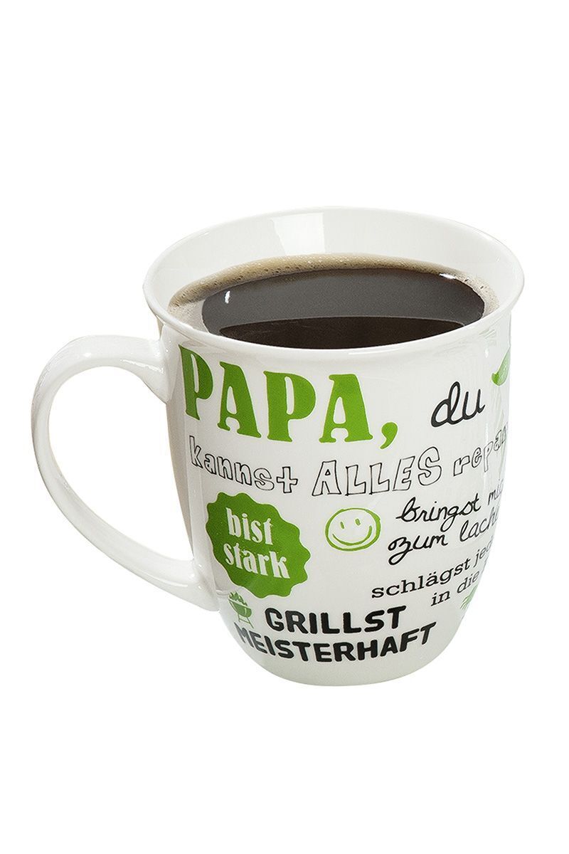 Tasse "Papa Du bist..." Pokal, Getränk, Kaffee, Kaffeetasse