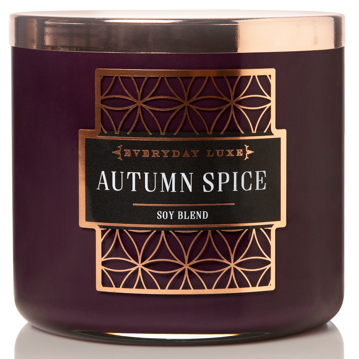 Duftkerze Holzdocht Autumn Spice Purple - 411g