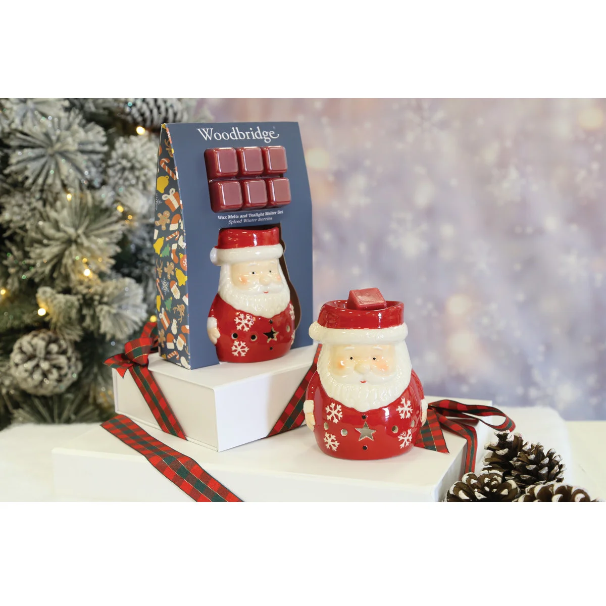 Duftlampe Santa & Wachsmelts Winterberries Duftlampe Santa & Wachsmelts Winterberries