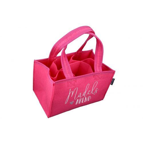 Flaschentasche Mädelsabend Filz Tasche, Zubehör, Handtasche, Geldbörse, Tragetasche