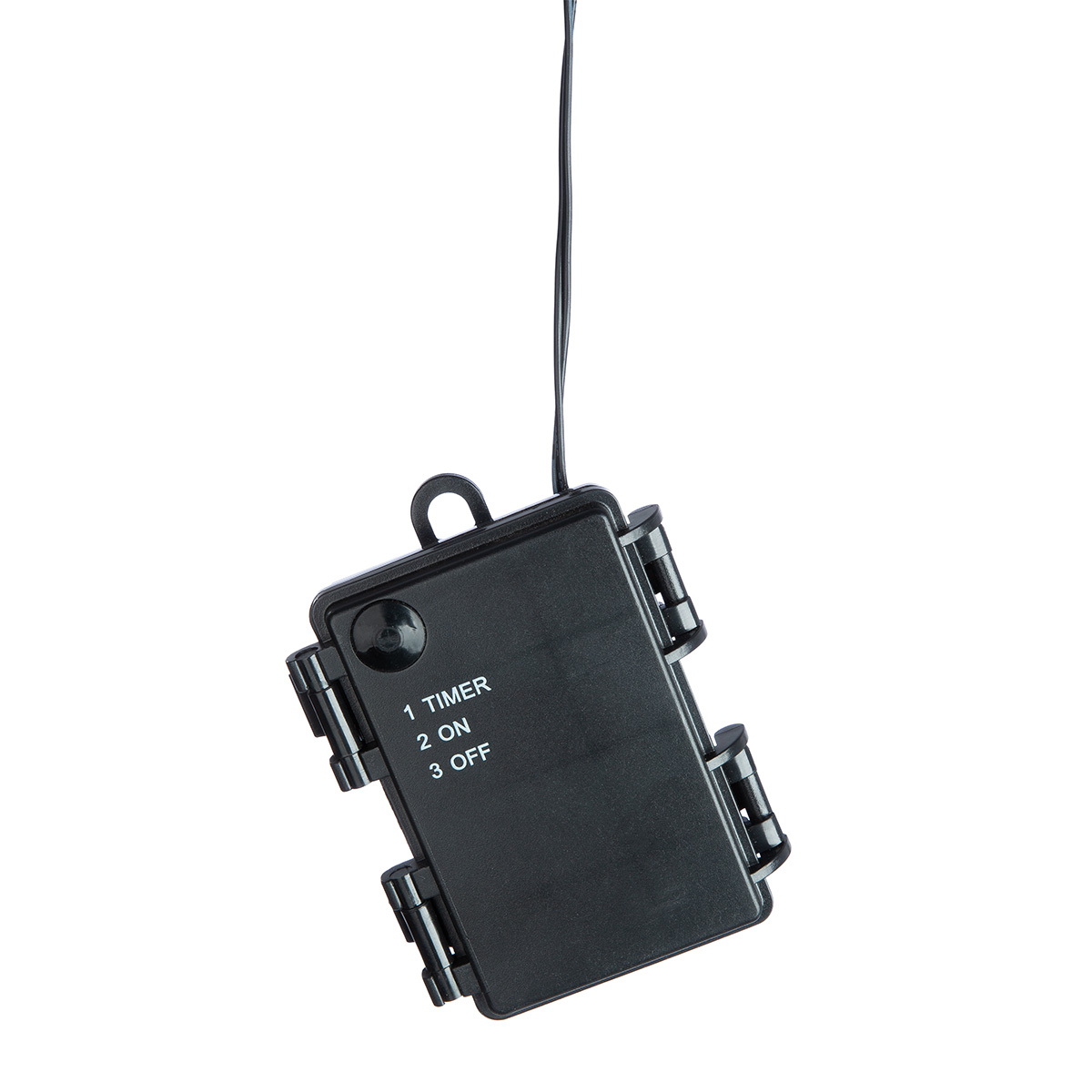Timer, digitaler Timer, schwarze Box, Küchentimer, Wahlschalter