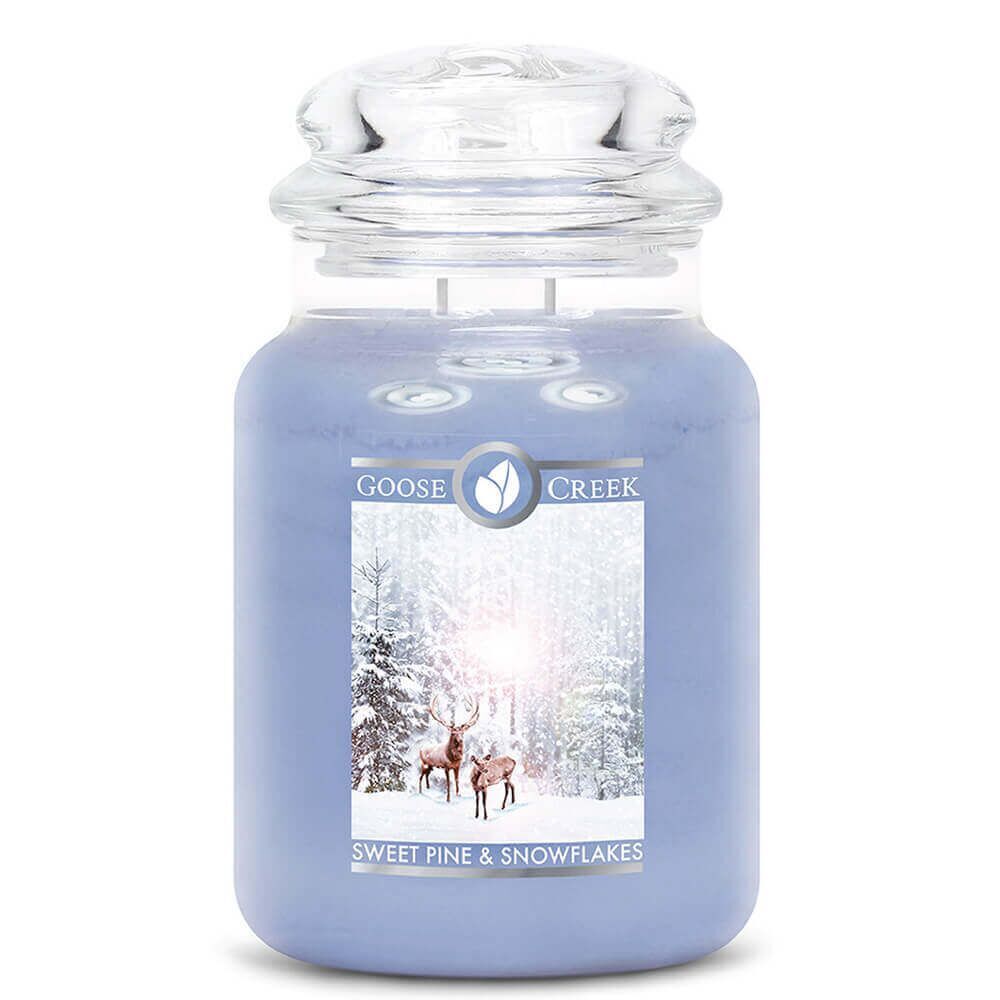 Sweet Pine & Snowflakes 680g von Goose Creek Candle