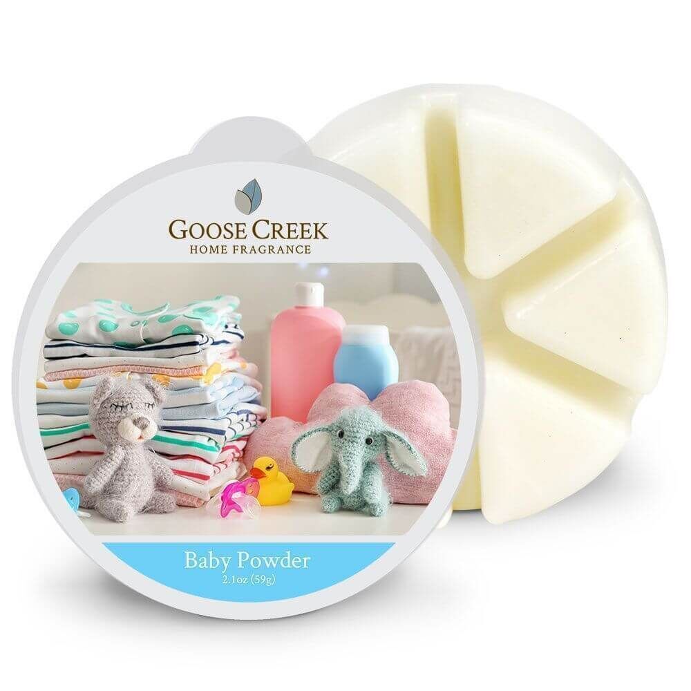 EW681 Goose Creek Candle Baby Powder 59g