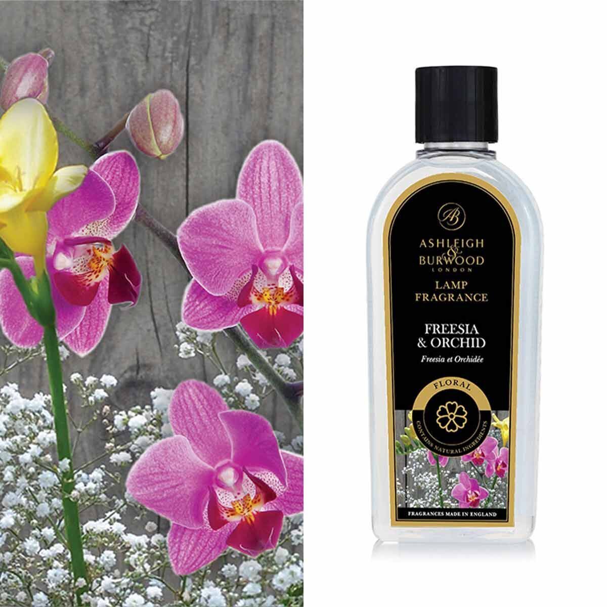 Freesia & Orchid 1000ml Duftlampenöl Nachfüller Blume, Flasche, Blütenblatt, Parfüm, Orchidee